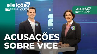 Debate RICtv Curitiba: Cristina e Pimentel trocam acusações sobre vice condenado e coação