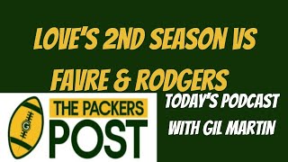 Comparing Jordan Love In His 2nd Season as Packers Starter to Brett Favre and Aaron Rodgers