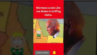 Montana Looks Like Joe Biden Is Sniffing Idaho! #savagepresser