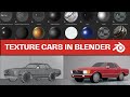 HOW TO TEXTURE low poly car❗️BLENDER TUTORIAL