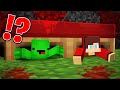 Who DRAGGED JJ and Mikey Under the Bed in Minecraft? - Maizen