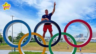 Olympic pole vaulter Matt Ludwig returns to high school to talk about whirlwind Tokyo experience