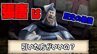 【キングダム乱】張唐の歴史と評価はどうなっているの？