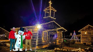 We Went To A Christmas Village! *Heritage Farms* 🎄🎄