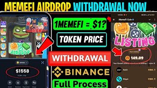 Memefi Token Withdrawal full process in Bank Bitget | $MEMEFI Token Claim Today | Price Prediction