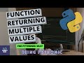 Python: How to Return Multiple Values from a Function in a Pythonic Way