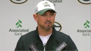 ​​Go Pack Go - Matt LaFleur speaks on Green Bay Packers clinch playoff with shut out win this season