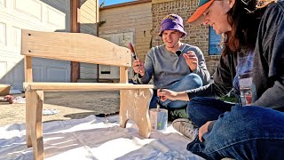 Dumpster Diving & Building a Cat Bench from Found Supplies!