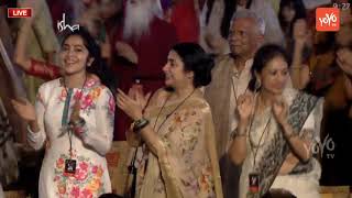 Suhasini Maniratnam Dance at Maha Shivaratri 2019 | Sadhguru | Isha Adiyogi Darshan | YOYO TV
