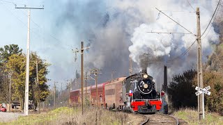 Locomotora a Vapor (820) - Tren de la Araucanía, Chile