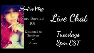 Narc Abuse Survival 101- Live Chat- Silent Treatment, Narc Ex(es), Vulnerable Narcs, Inverted Narcs