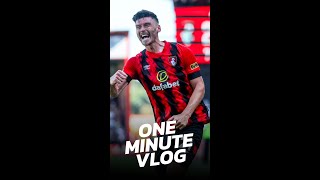 AFC Bournemouth 2-0 Aston Villa ⚽️ One Minute Matchday Vlog 📽