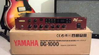 Yamaha DG-1000 modelling preamp demo