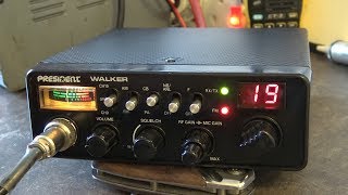 Unboxing a President Walker CB Radio