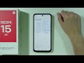 Redmi 15: All Motions & Gestures