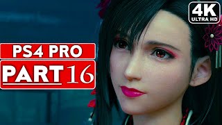 FINAL FANTASY 7 REMAKE Gameplay Walkthrough Part 16 FULL GAME [4K PS4 PRO] - No Commentary