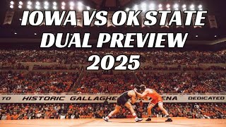 Iowa vs Oklahoma State Wrestling 2025 Dual Preview