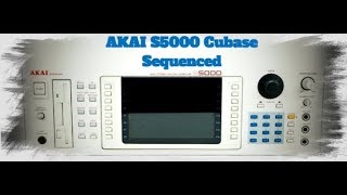 AKAI S5000 Deep House 90's sequenced by Cubase 5