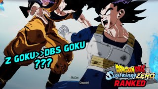 Is Z Goku Better Than DBS Goku In RANKED?? | Sparking Zero