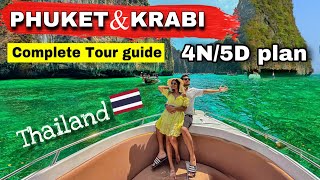 PHUKET \u0026 KRABI Tour Plan | Phuket Thailand Complete Travel guide | Krabi tour