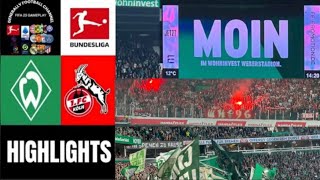 SV Werder Bremen vs FC Köln  5.Spieltag Bundesliga Highlights