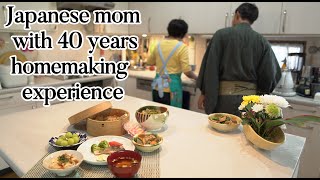 Cooking with Japanese mother: A typical healthy homemade dinner 🇯🇵