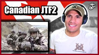 Marine reacts to the Canadian Joint Task Force 2 (JTF2)