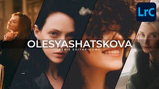 Cómo editar retratos como OLESYA SHATSKOVA | Lightroom Classic Tutorial Presets Gratis