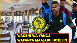 🔴#BREAKING:WAPINZANI WA YANGA WAPO NCHINI WAFANYA MAAJABU HOTELIN