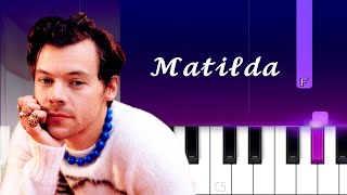 Harry Styles - Matilda | Piano Tutorial