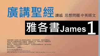 新約雅各書 第一章 - 廣講聖經 - 廣東話聖經分享 - Cantonese Bible James Chapter 1 - 包含概括及問題