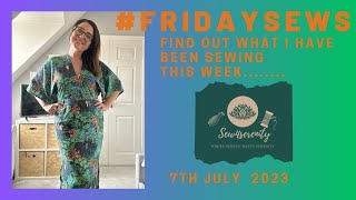 #fridaysews  - 7th July - Sewing the same dress twice in a week