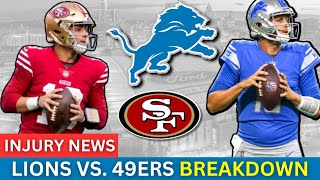 Lions vs. 49ers Preview: Prediction, Keys To The Game, Jahamyr Gibbs, Jared Goff | NFL Playoffs