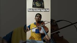 Bade Achhe Lagte Hai || Amith Kumar || RD Burman || Violin Cover ||