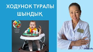 Баланы ходунокқа қашан отырғызуға болады? Ходунок неге зиян?