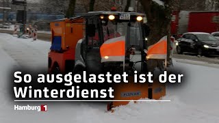 Winterdienst im Volleinsatz: Verschneite Straßen und Wege