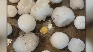 Terrifying hail storm causes millions in damages in Alberta