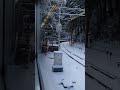 雪の秘境駅、紀伊神谷！　 鉄道 雪 南海 高野線