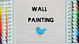 #74 | Beautiful Bird ,Wall Painting | Fantastic Art |