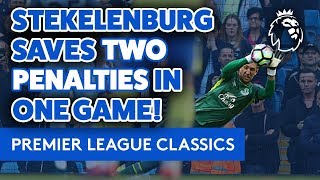 TWO PENALTY SAVES IN ONE GAME! | PREMIER LEAGUE CLASSICS: STEKELENBURG V MAN CITY