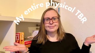 ASMR Showing my entire physical tbr