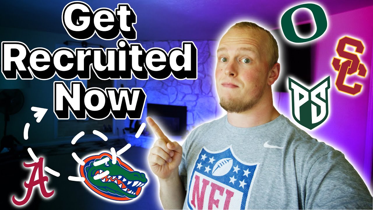 How To Get Recruited For D1 College Football! 3 Tips To Help YOU Get ...