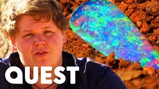 Miners Get $8000 Closer To Their Season Goal | Outback Opal Hunters