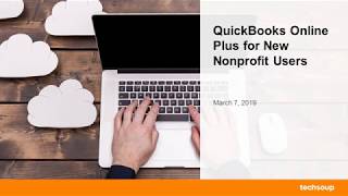 Webinar: QuickBooks Online Plus for New Nonprofit Users 2019-03-08