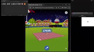 I broke a world record in Google Doodles Baseball during a Live Stream 🔥