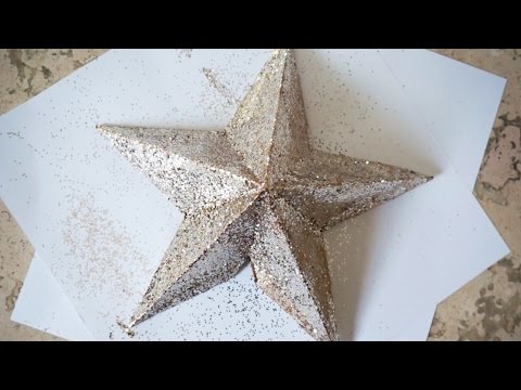 DIY STAR Christmas tree topper | 3D Star | Superholly DIY STAR Christmas tree topper | 3D Star | Superholly