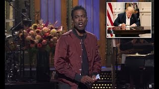 Chris Rock mocks sick Trump on SNL: 'My heart goes out to COVID'