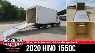 HINO Landscape Truck | 2020 HINO 155DC 16ft Landscape Truck | #31610