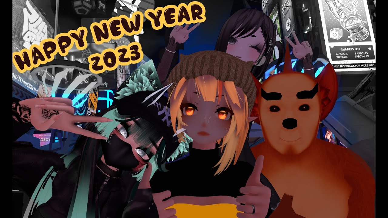 [VRCHAT] NYE 2023 Highlight - YouTube