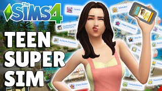 I Made A Perfect Teen Sim | Super Sim Series 7